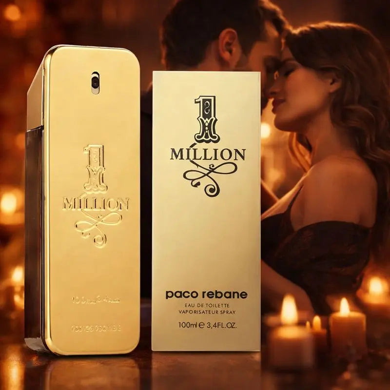 1 Million Eau de Toilette for Men 100ml Long Lasting Woody Spicy Cologne
