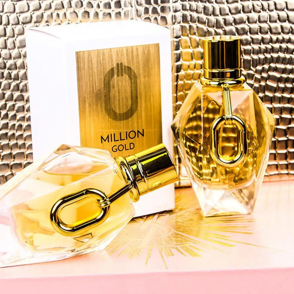 Million Gold Women’s Eau de Parfum Rose Patchouli Oud Floral Woody Fragrance