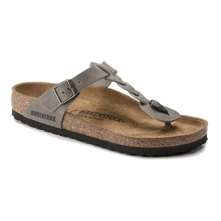 Birkenstock Women's Gizeh Braid Oiled Leather Sandals