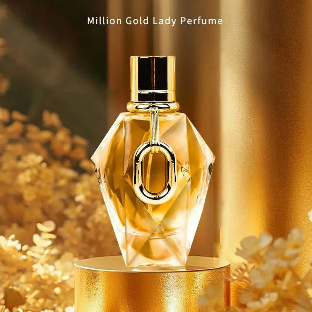 Million Gold Women’s Eau de Parfum Rose Patchouli Oud Floral Woody Fragrance