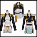 Teen Girls Shiny Cosplay Suit, Halloween Party Costume, Carnival & Roleplay Outfit