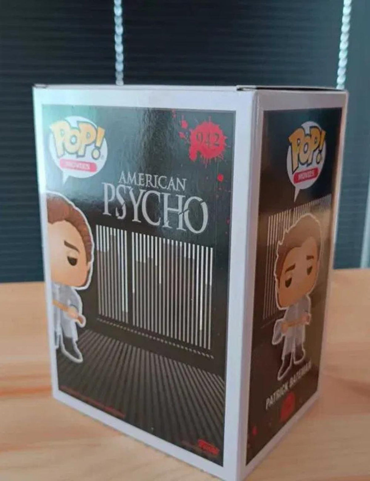 Funko Pop! Movies Patrick Bateman #942 Chase Limited Edition Vinyl Figure