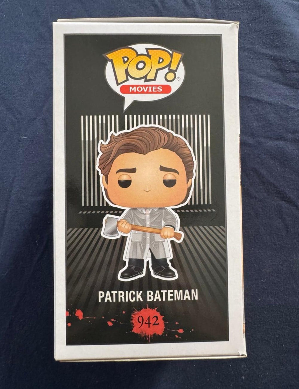 Funko Pop! Movies Patrick Bateman #942 Chase Limited Edition Vinyl Figure