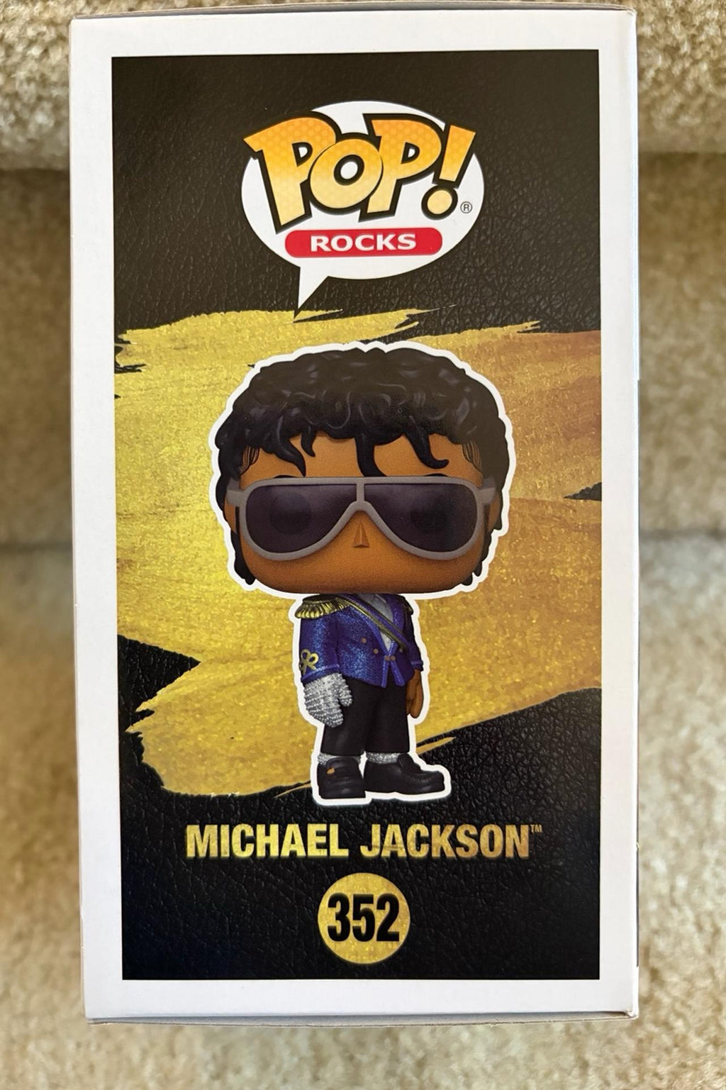 Funko Pop Rocks Michael Jackson #352 Diamond Collection Funko Shop Exclusive