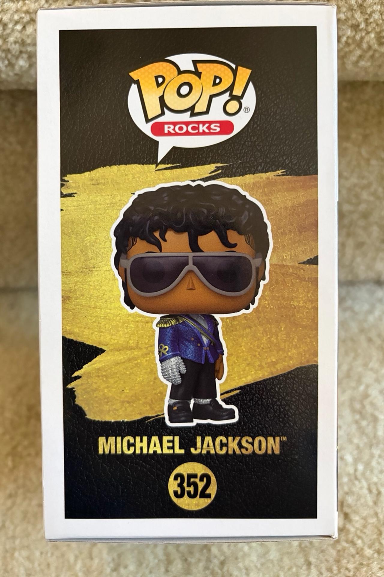 Funko Pop Rocks Michael Jackson #352 Diamond Collection Funko Shop Exclusive
