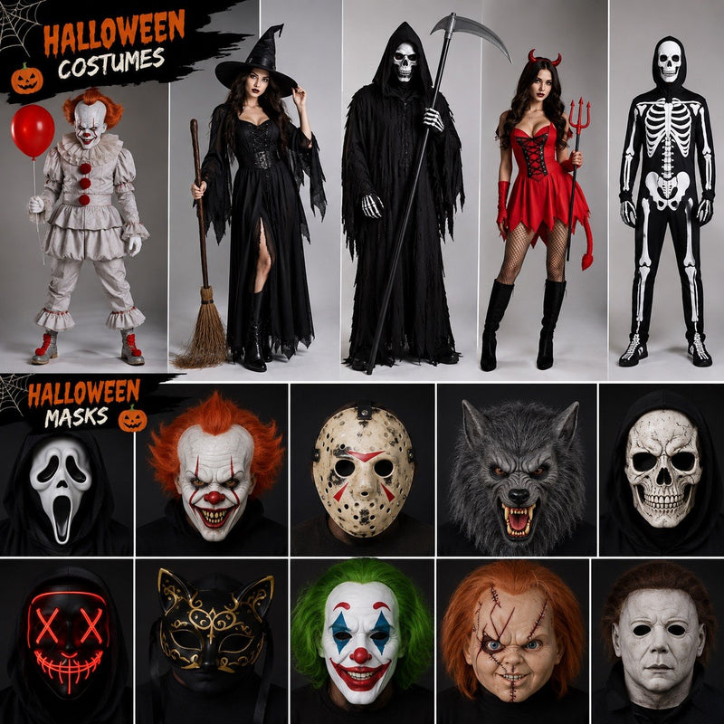 🎃 Halloween Costumes & Masks