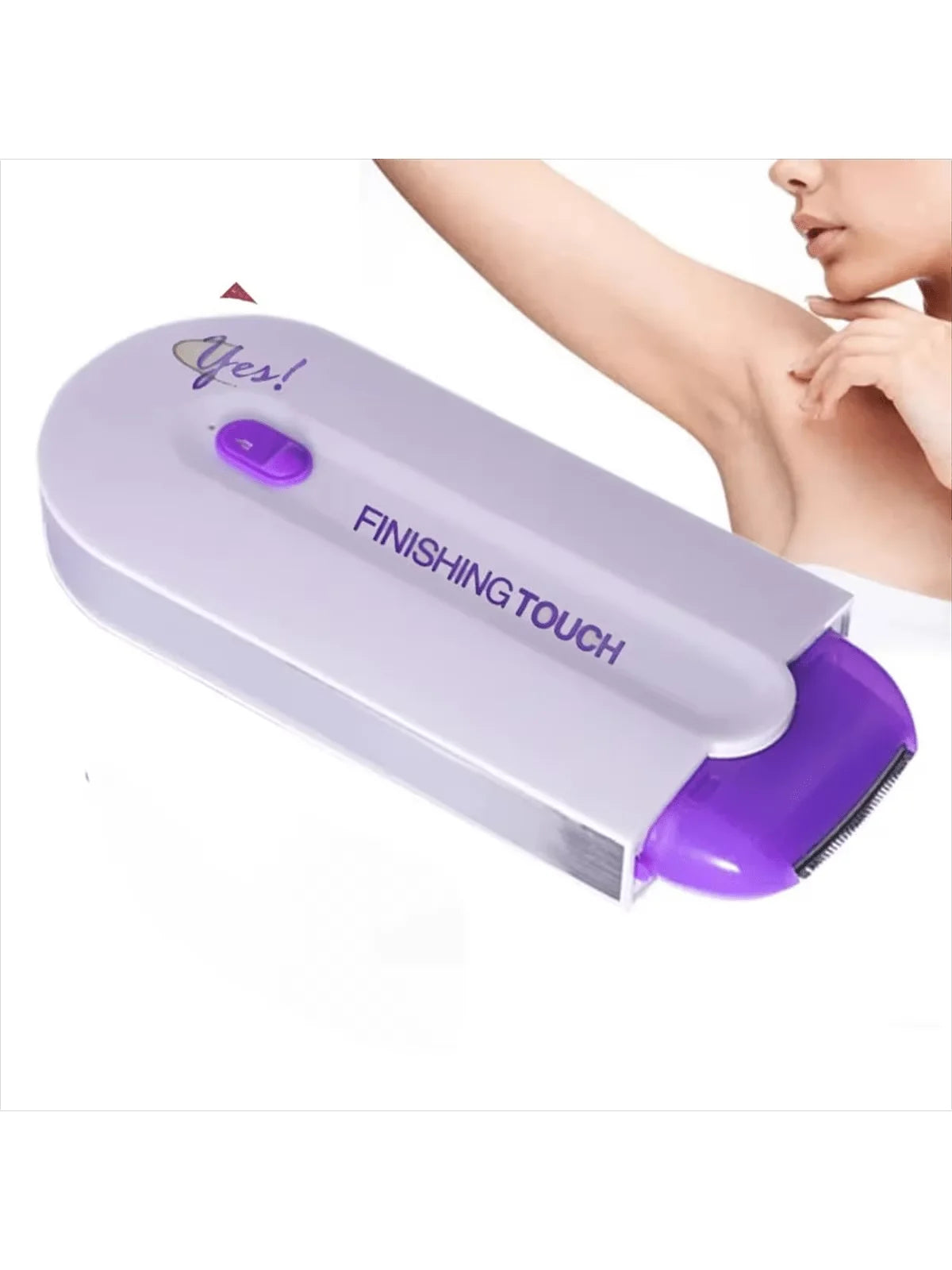 Women’s Electric Hair Trimmer Painless Body Shaver Face Leg Bikini Hair Removal Tool